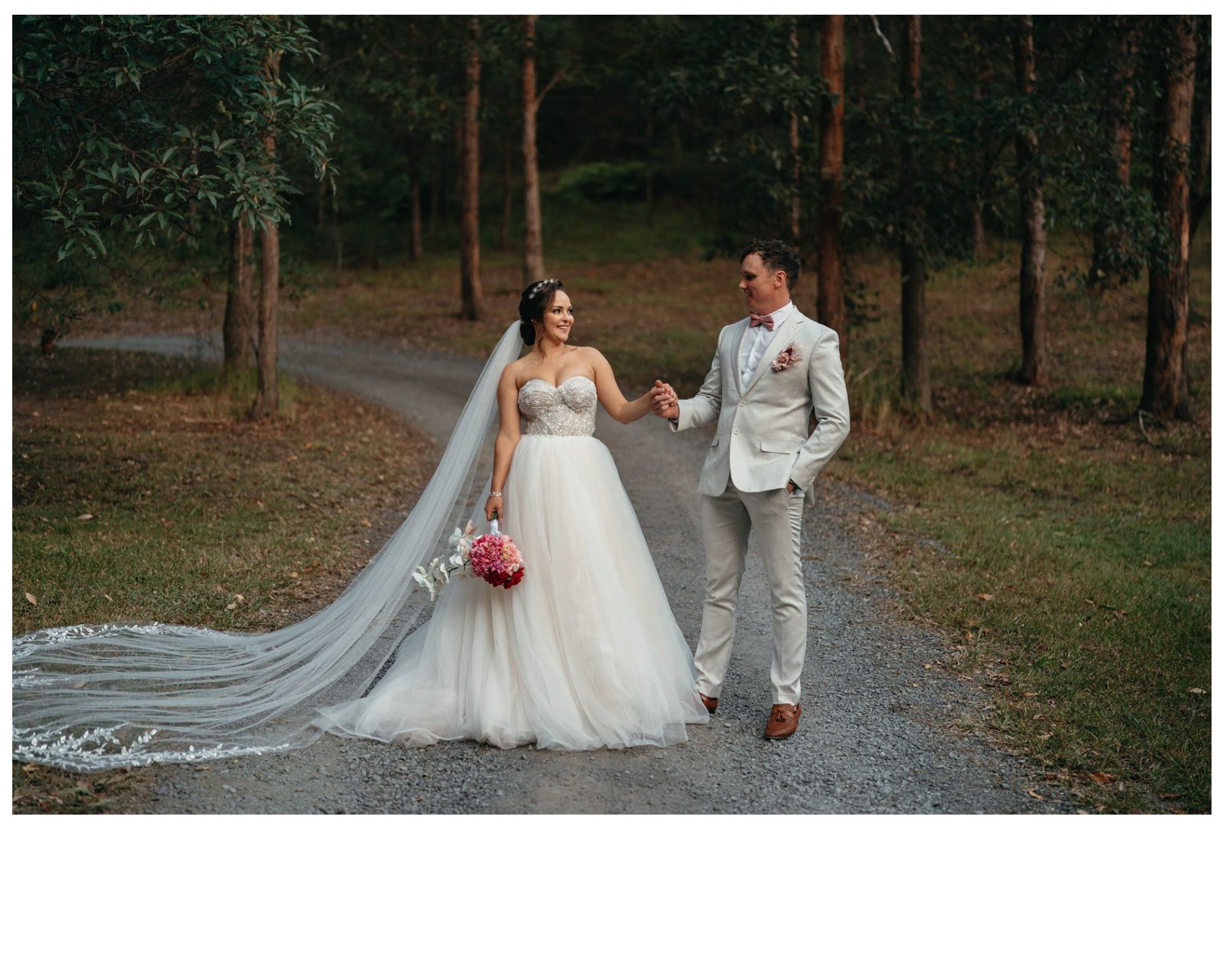 Gold Coast Farm House bride & groom portraits